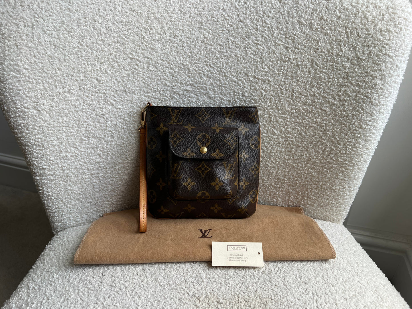 Louis Vuitton Monogram Partition Clutch
