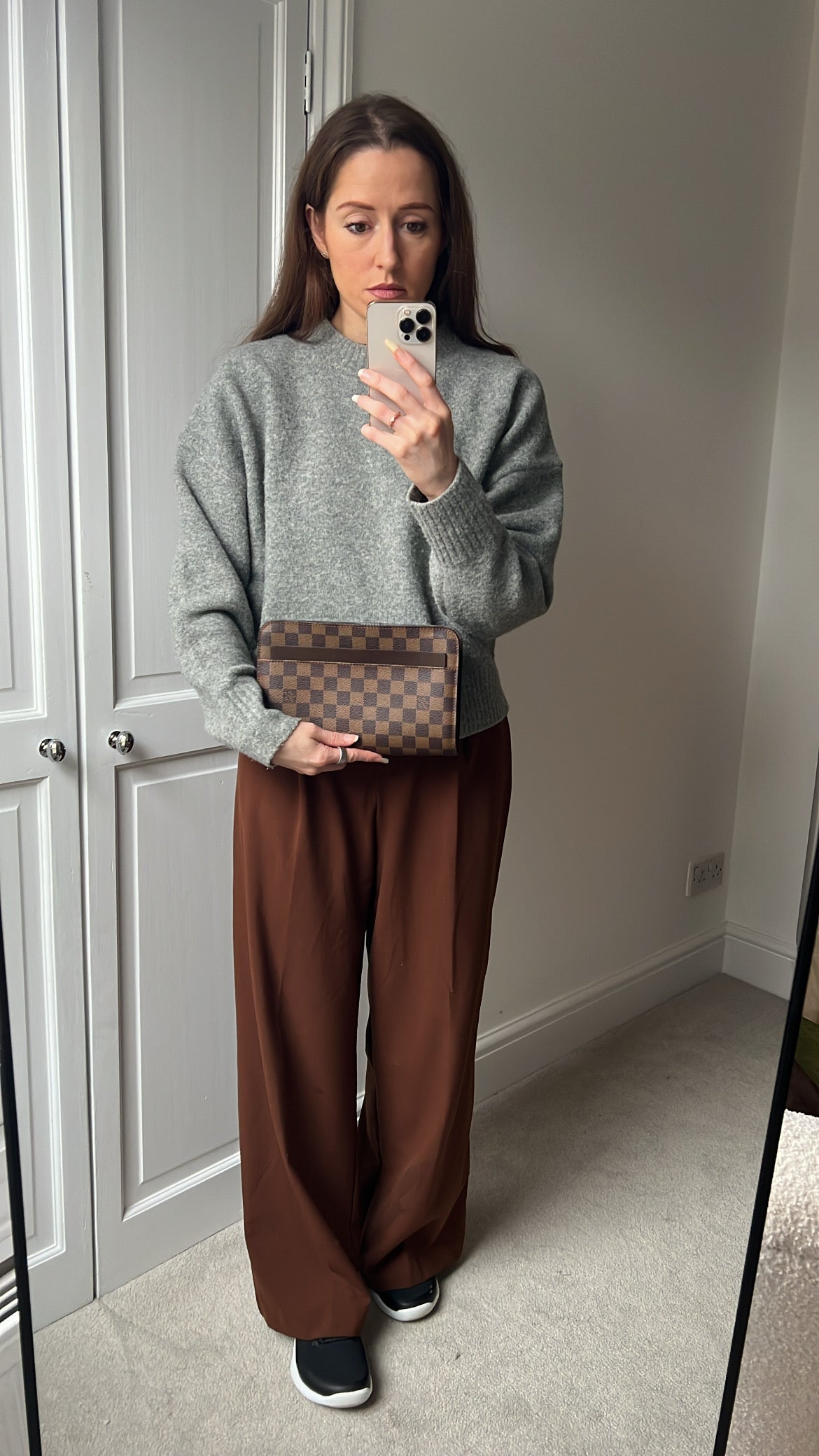 Louis Vuitton St Louis Clutch Damier Ebene