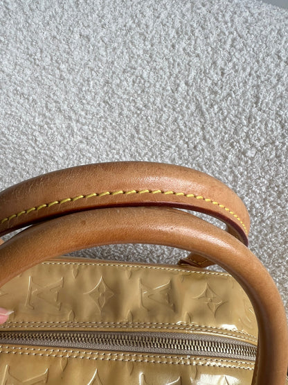 Louis Vuitton Tompkins Square Bag Pearl Monogram Vernis