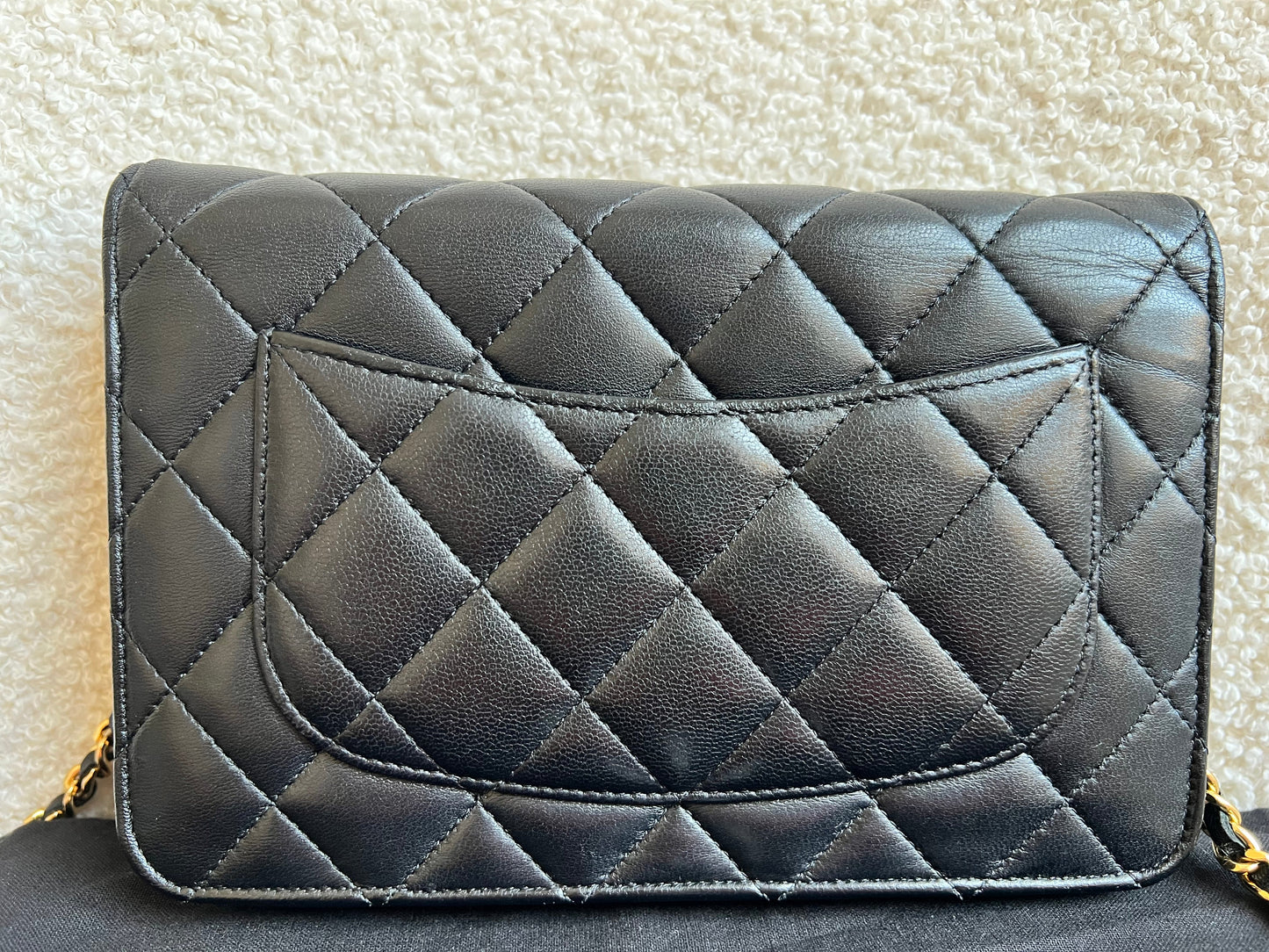 Chanel Wallet on Chain in Black Lambskin Gold Hardware (RRP £2,930)