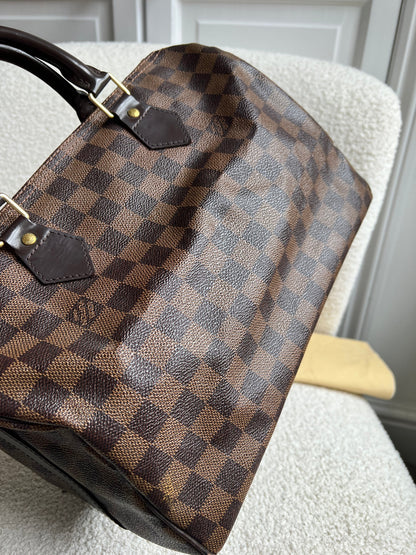 Louis Vuitton Speedy Bandouliere 30 Damier Ebene (RRP £1490)