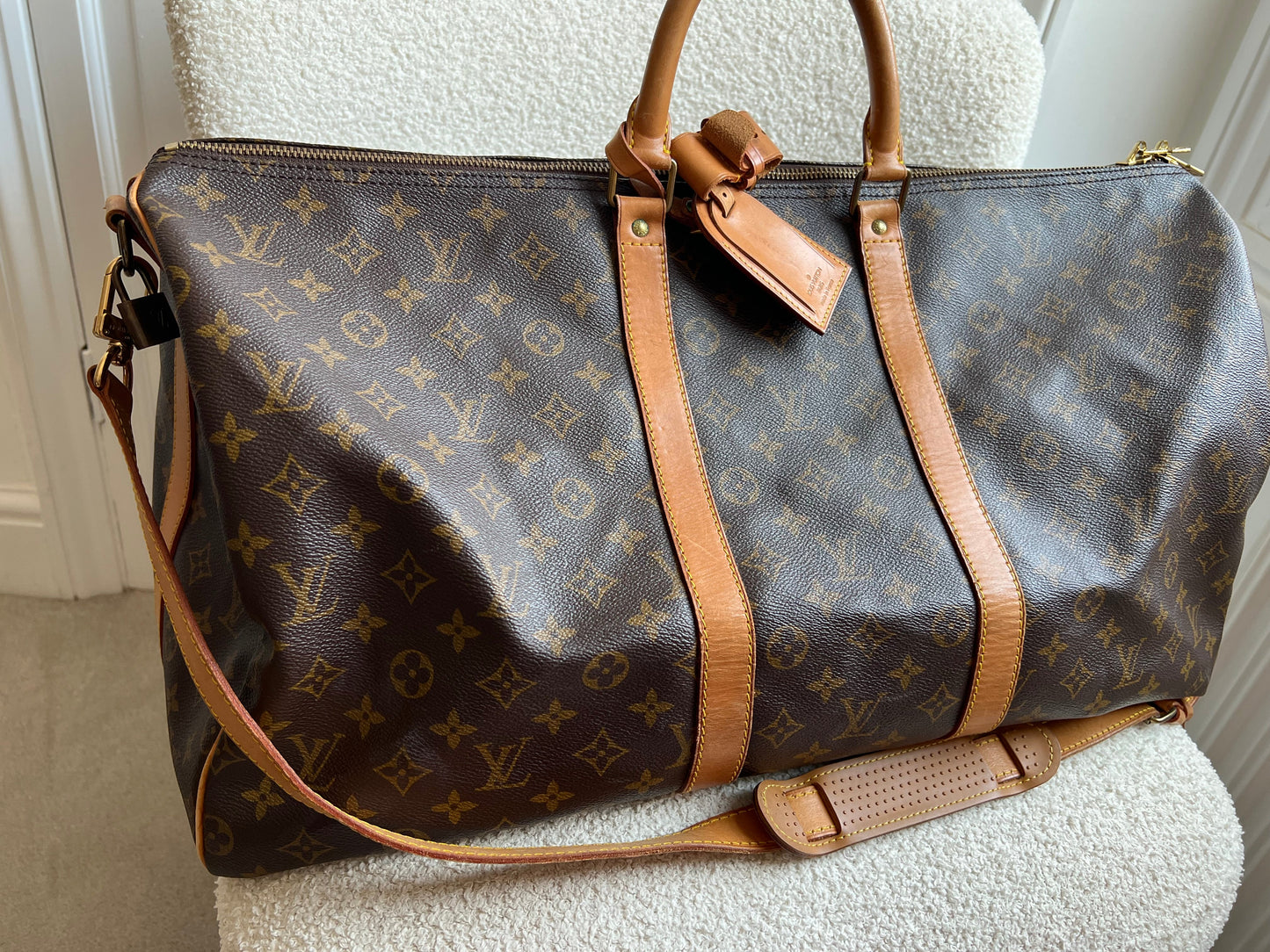 Louis Vuitton Vintage Keepall Bandouliere 55