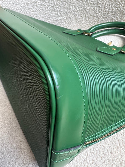 Louis Vuitton Alma PM Green Epi
