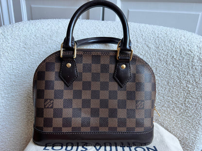 Louis Vuitton Alma BB Damier Ebene (RRP £1,450)