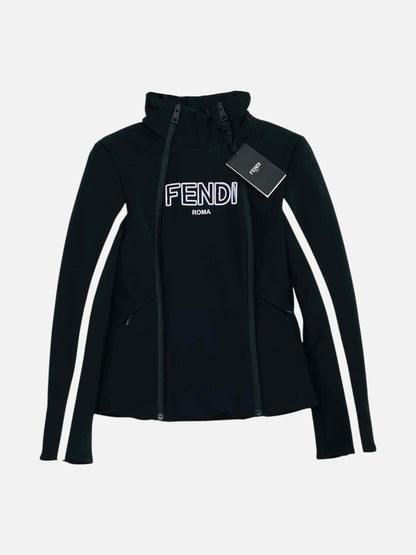 FENDI Panelled Black Size US 2 Jacket