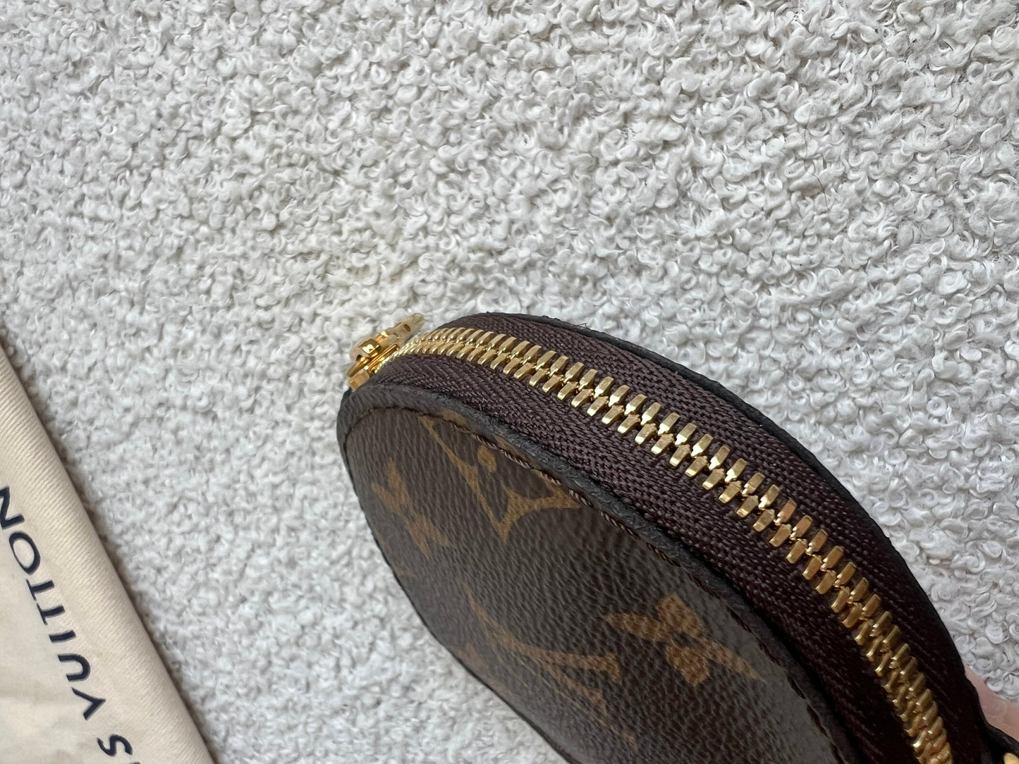 Louis Vuitton Round Coin Purse Monogram