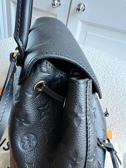 Louis Vuitton Montsouris Backpack Black Empreinte (RRP £2170)