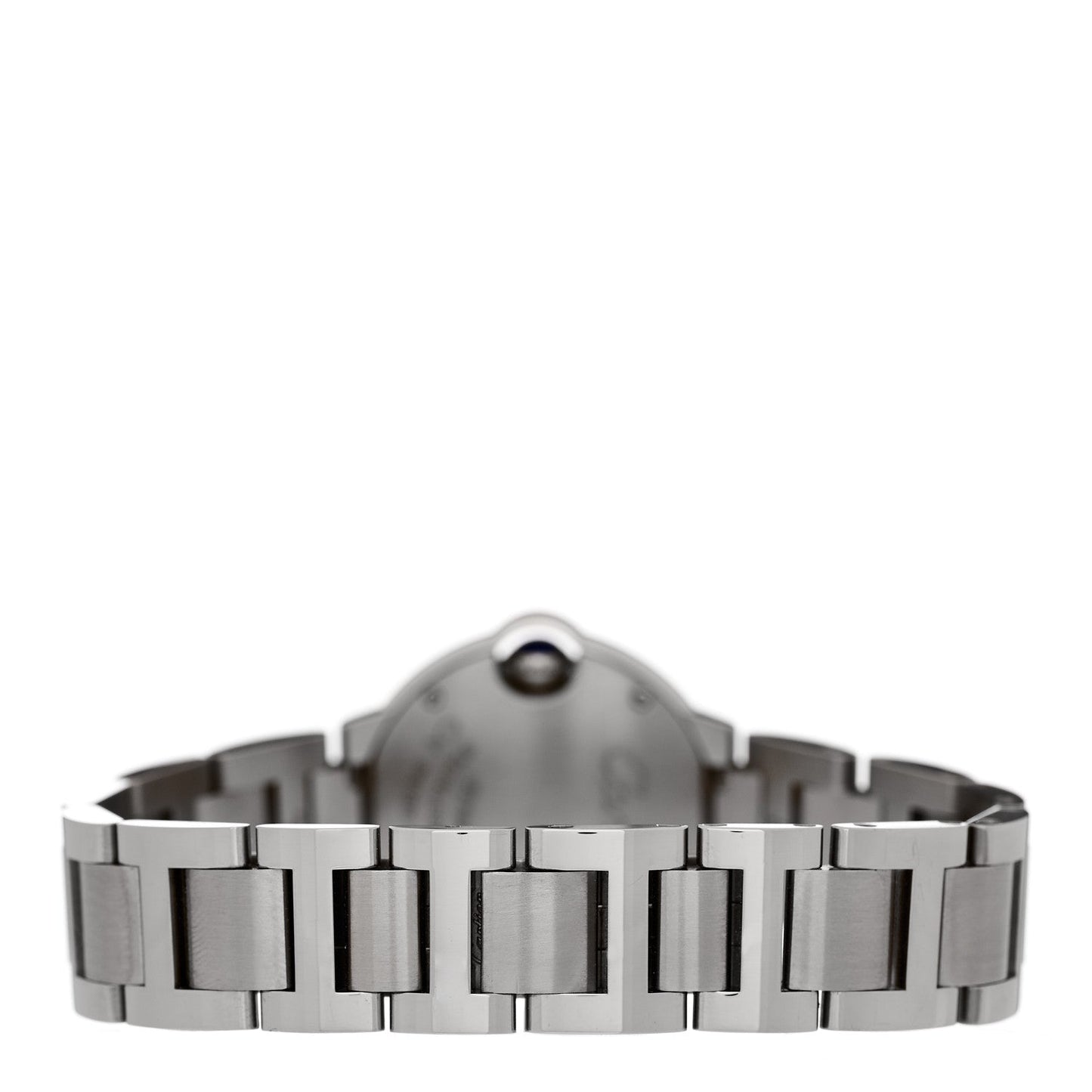 Stainless Steel Diamond Bezel 28mm Ballon Bleu De Cartier Quartz Watch