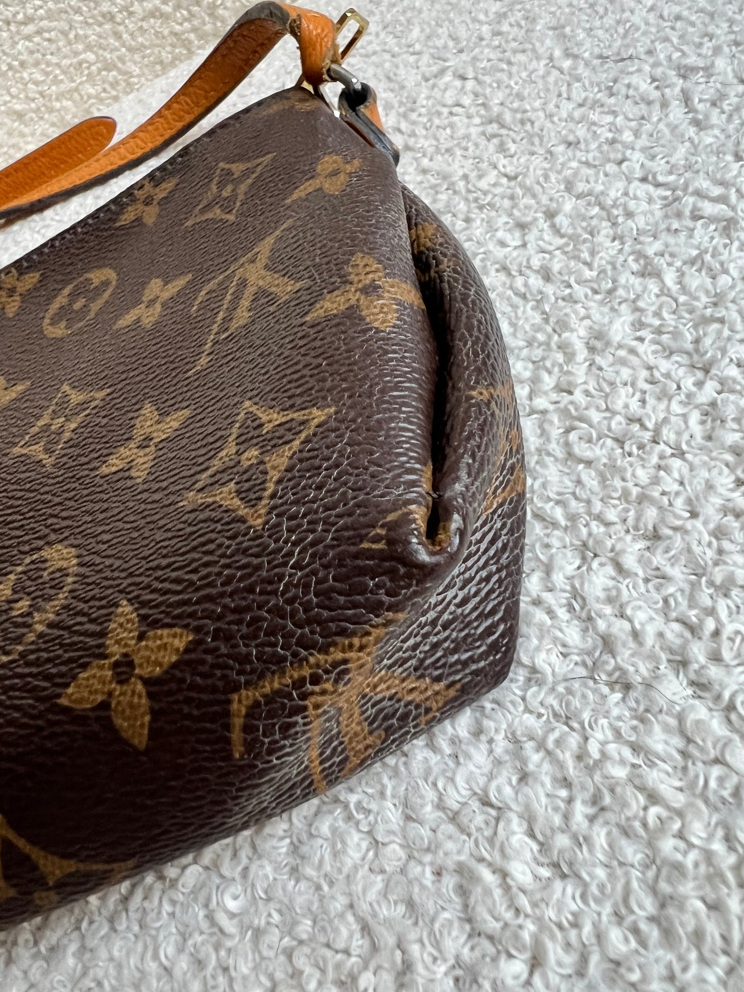 Louis Vuitton Monogram Safran Pallas Pochette