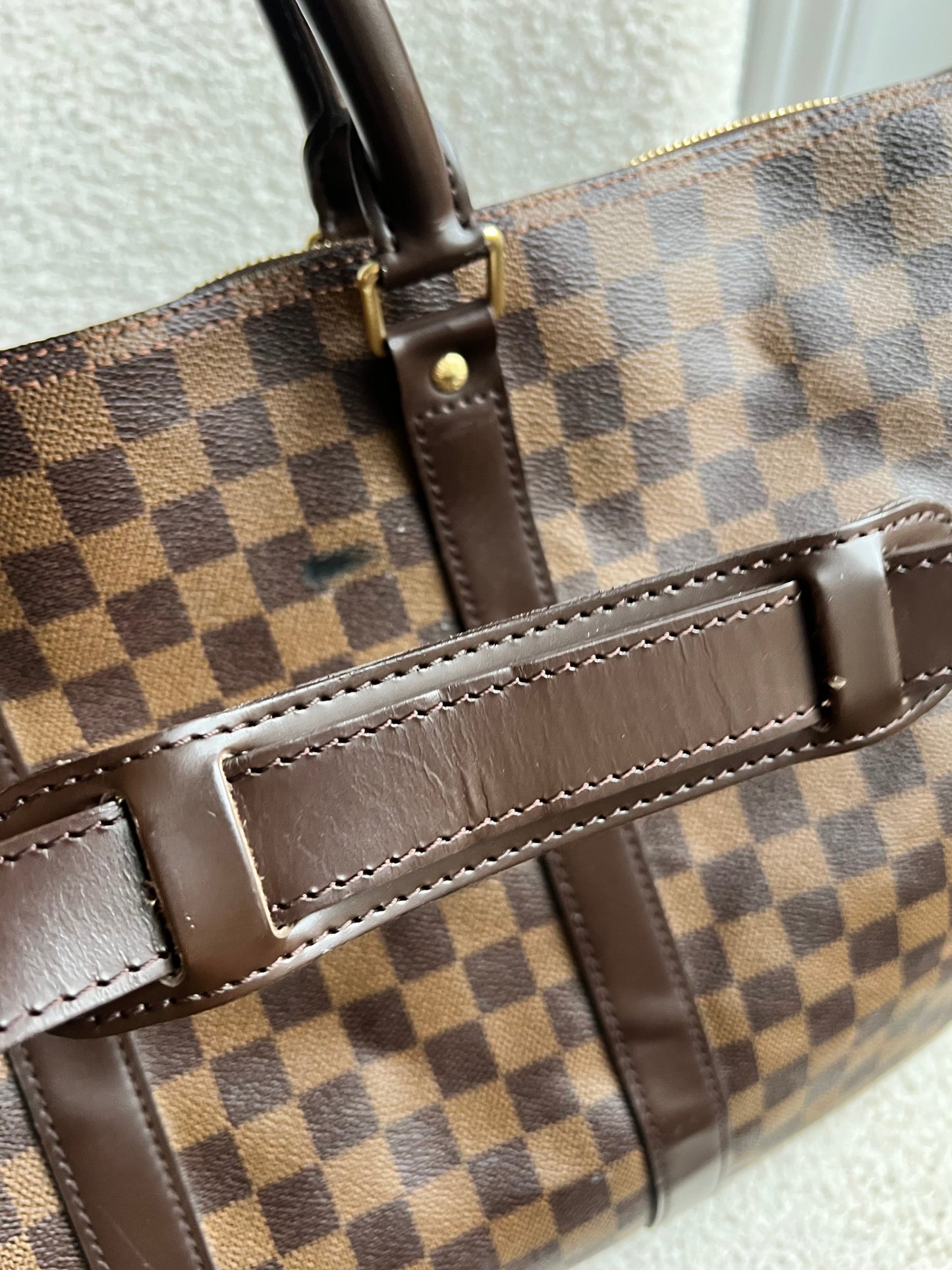 Louis Vuitton Keepall Bandouliere 55 Damier Ebene (RRP £2,020)