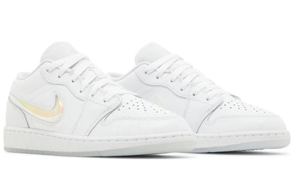 Air Jordan 1 Low SE GS 'Glitter Swoosh'