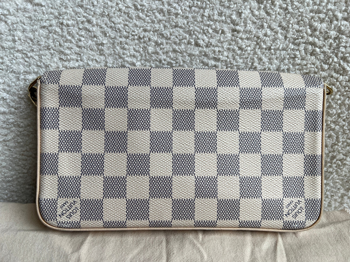 Louis Vuitton Felicie Pochette Damier Azur (RRP £1110)
