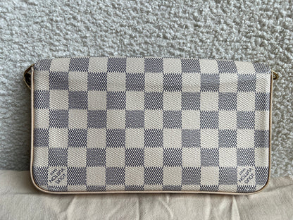Louis Vuitton Felicie Pochette Damier Azur (RRP £1110)