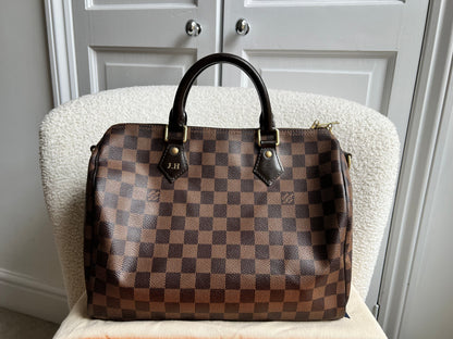 Louis Vuitton Speedy Bandouliere 30 Damier Ebene (RRP £1490)