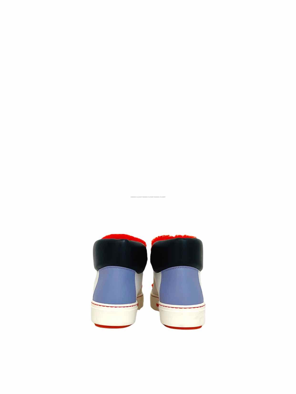 FENDI High Top White Multicolor Size EU 35 Sneakers