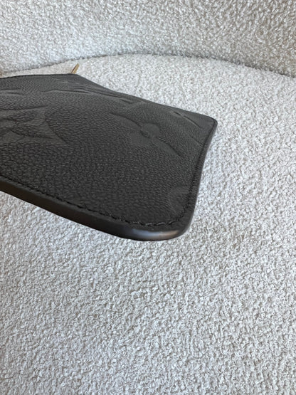 Louis Vuitton Pouch (from Neverfull) Black Empreinte