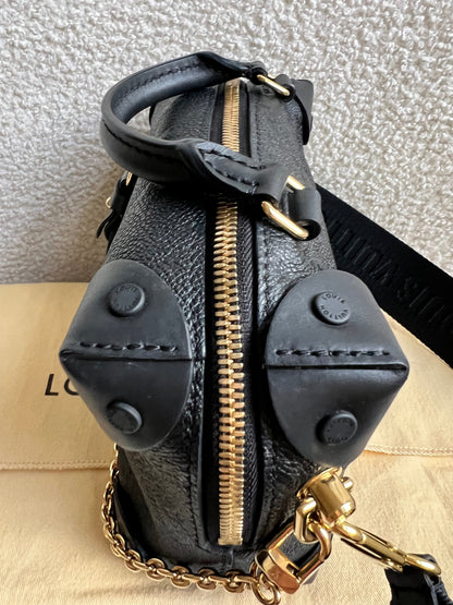 Louis Vuitton Black Empreinte Petite Malle Souple Bag (RRP £2420)