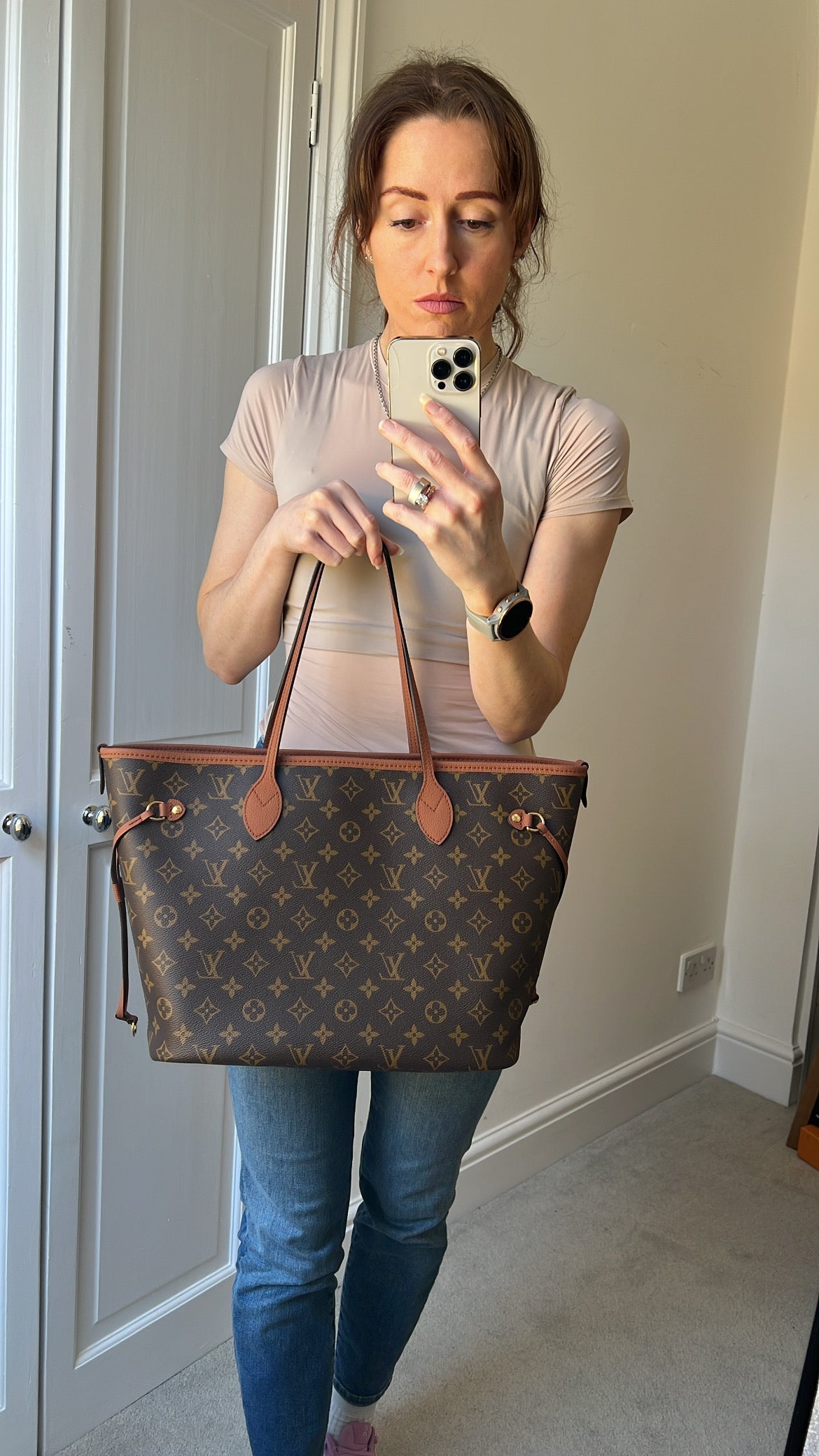 Louis Vuitton Neverfull MM Inside Out (RRP £2,280)