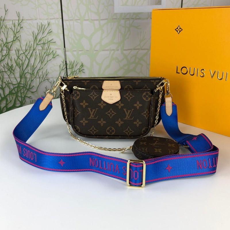 Makersluxe - Monogram Multi Pochette Crossbody Bag
