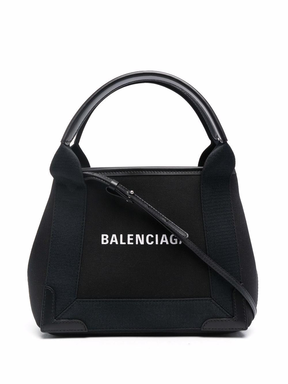 Navy Cabas XS Crossbody Bag