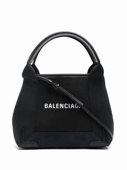 Navy Cabas XS Crossbody Bag