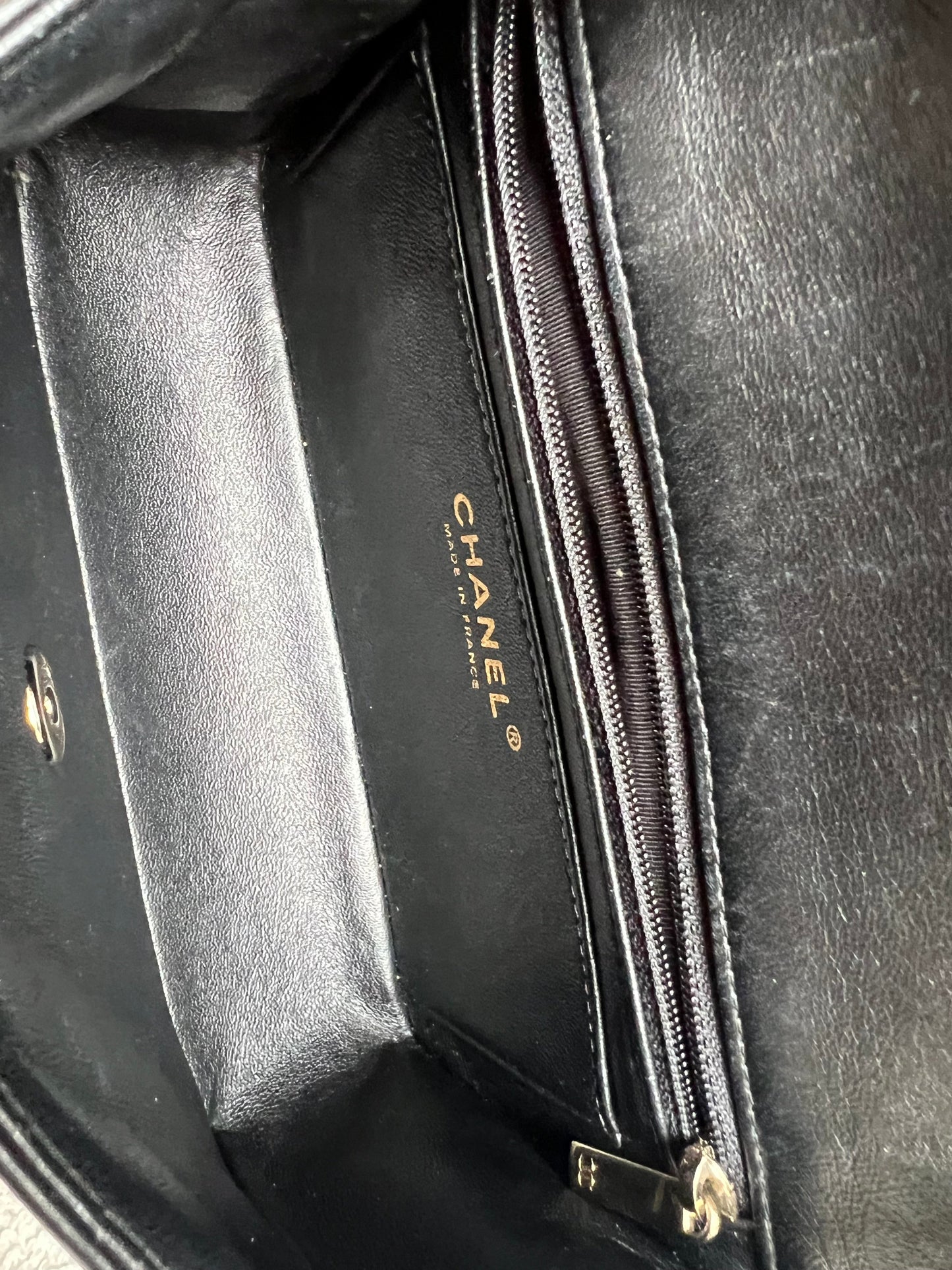 Chanel Mini Rectangular Classic Flap in Black Lambskin (RRP £4,390)