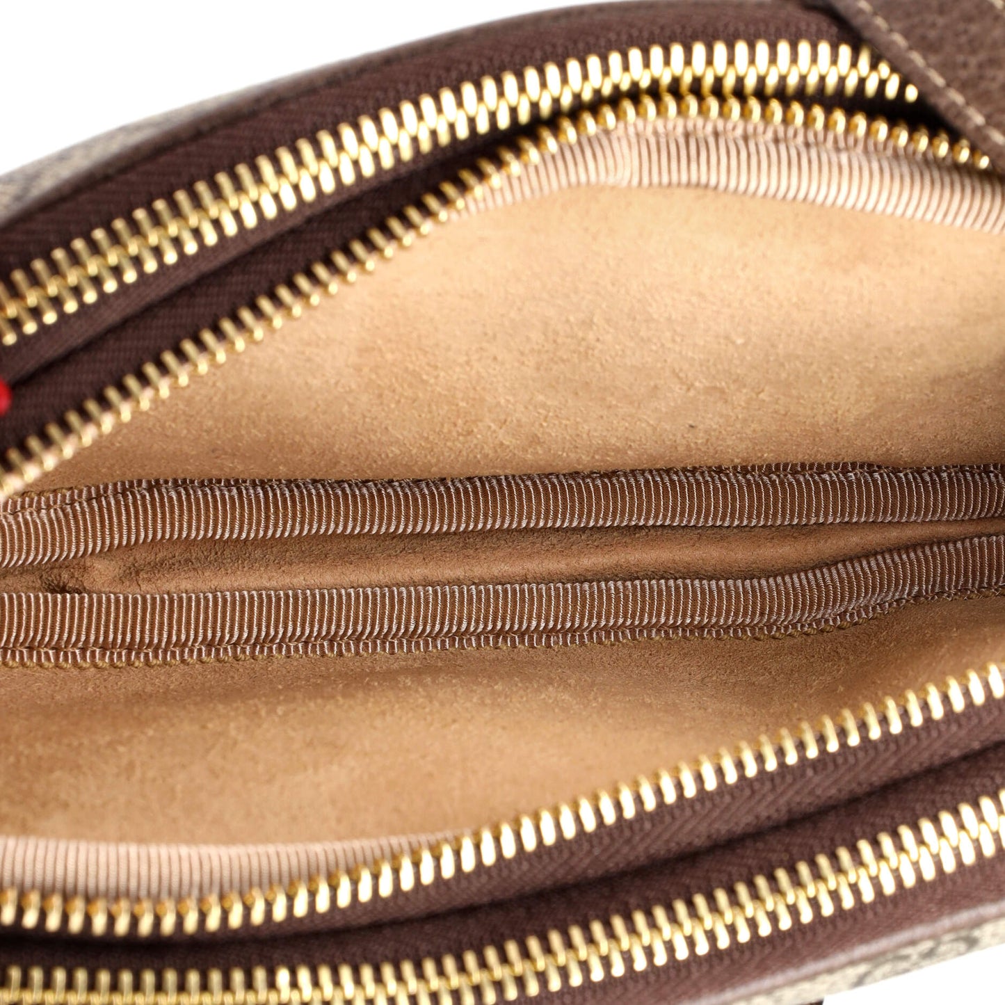 Ophidia Triple Zip Crossbody Bag GG Coated Canvas Mini