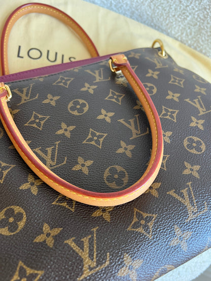 Louis Vuitton Pallas Tote in Monogram and Fuchsia (RRP £1960)
