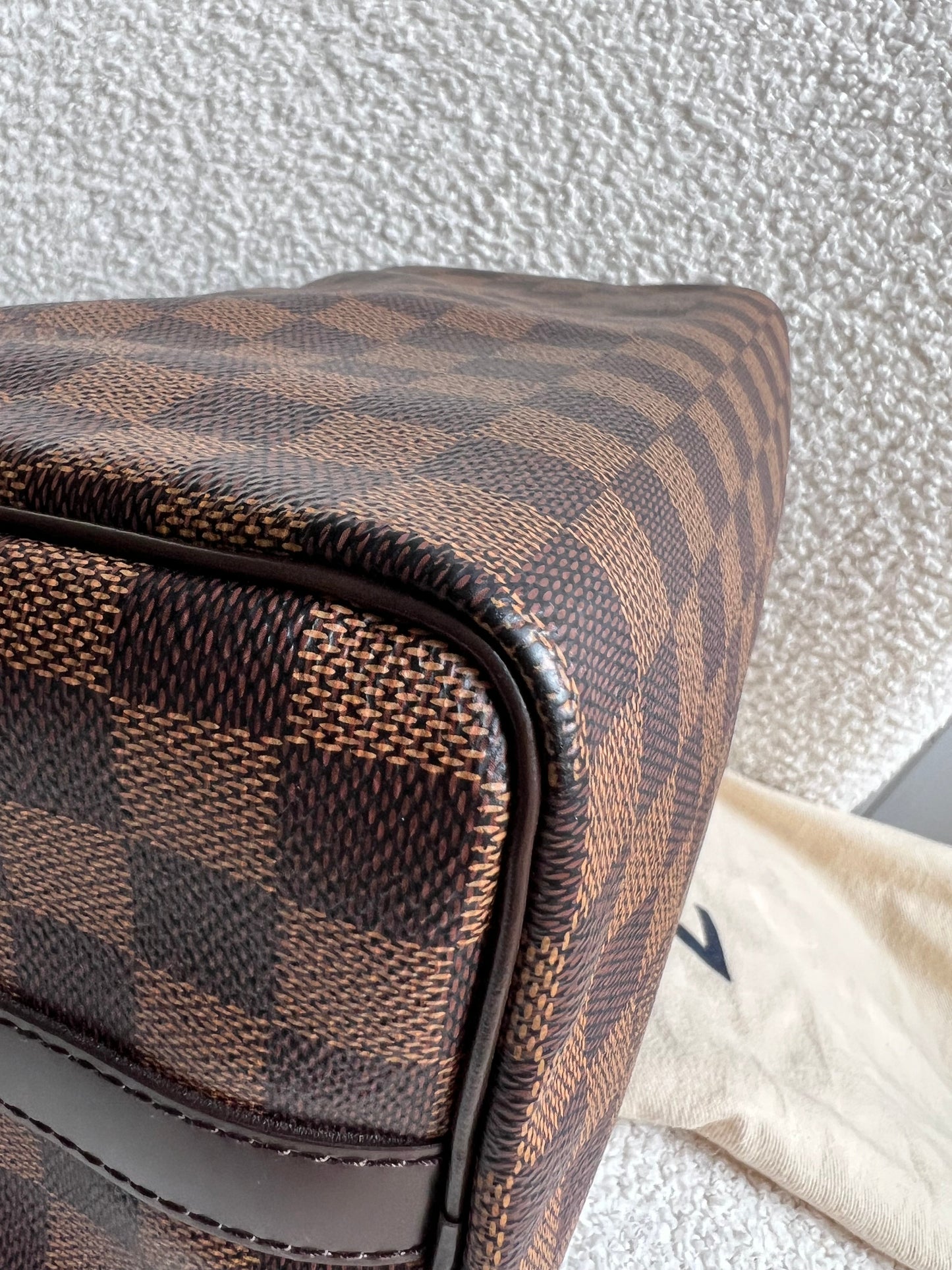 Louis Vuitton Speedy 25 Bandouliere Damier Ebene (RRP £1,470)