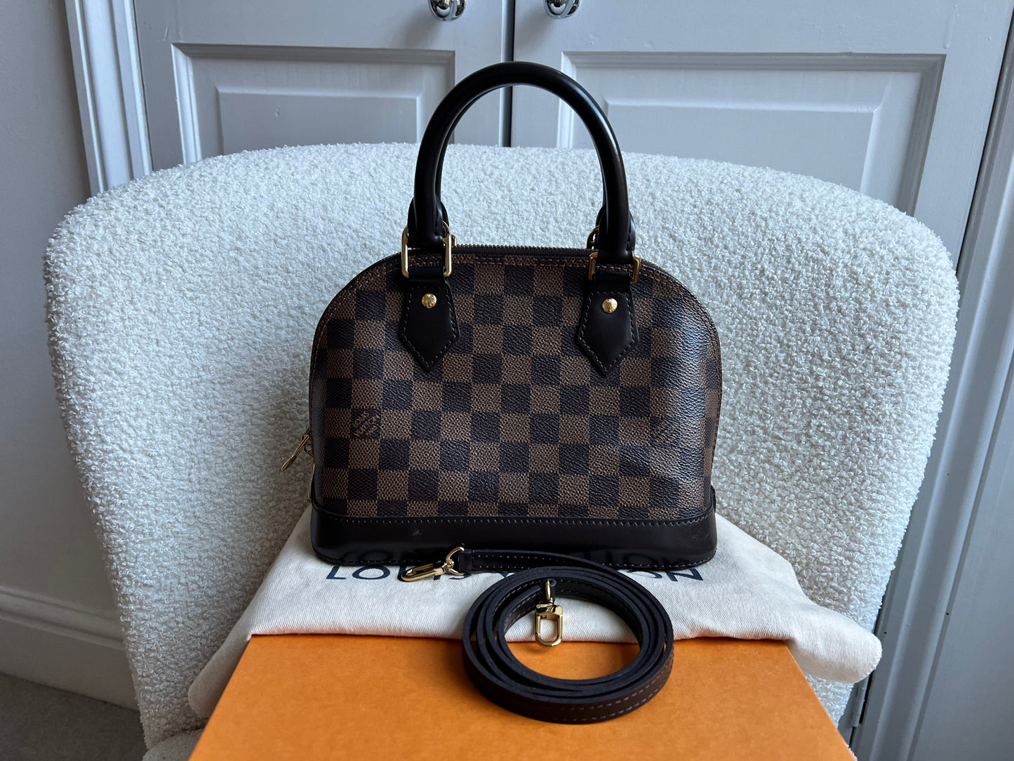 Louis Vuitton Alma BB Damier Ebene (RRP £1,450)