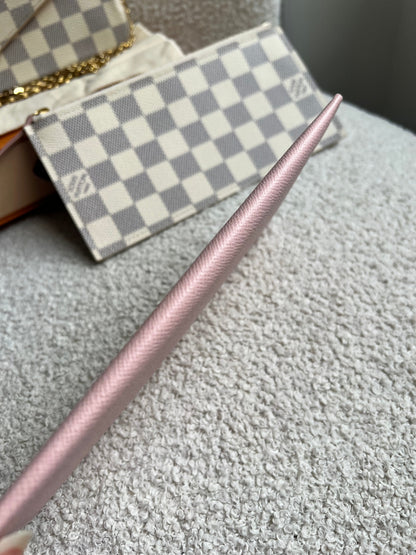Louis Vuitton Felicie Pochette Damier Azur (RRP £1110)
