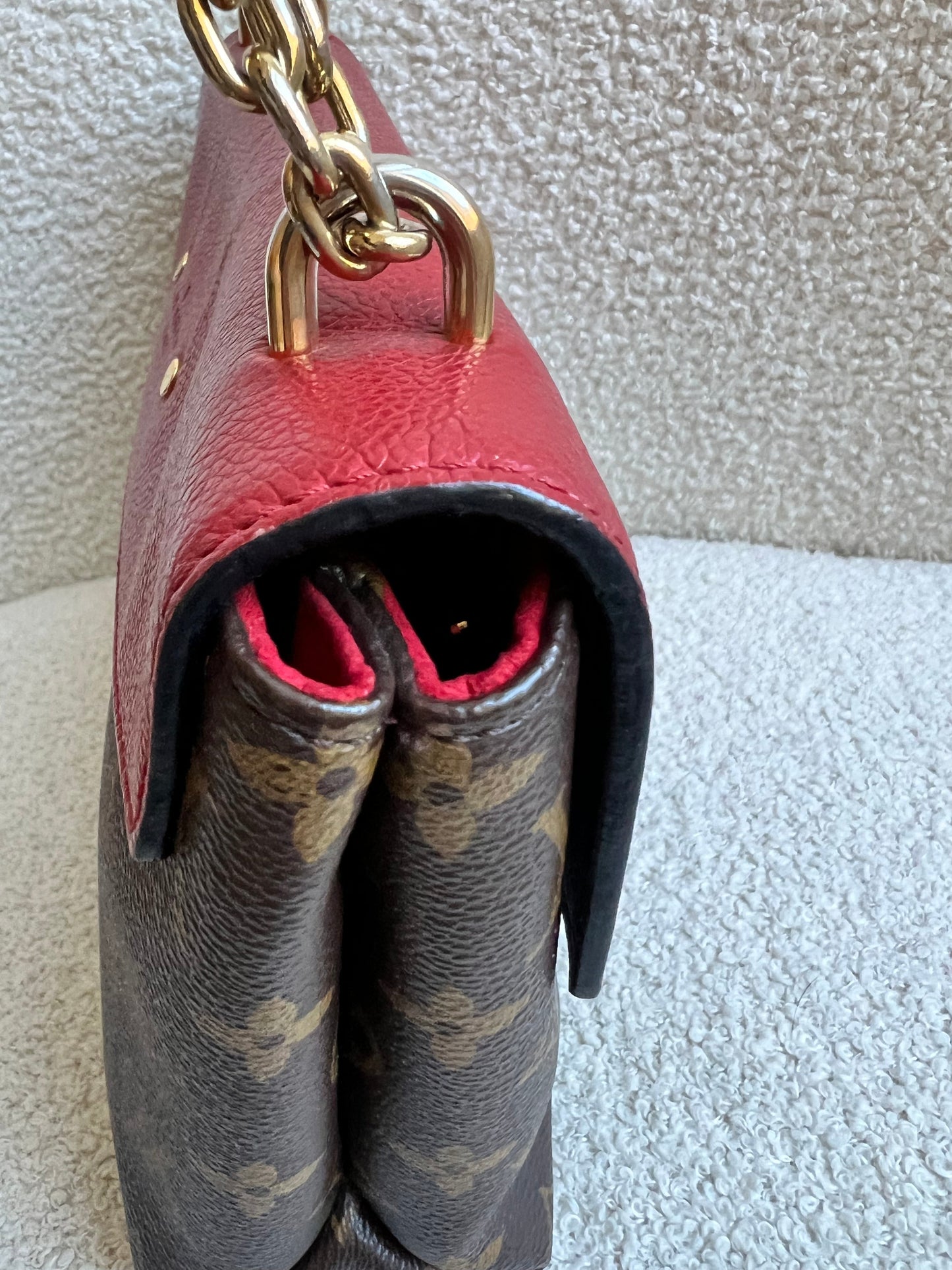 Louis Vuitton Saint Placide Monogram Red