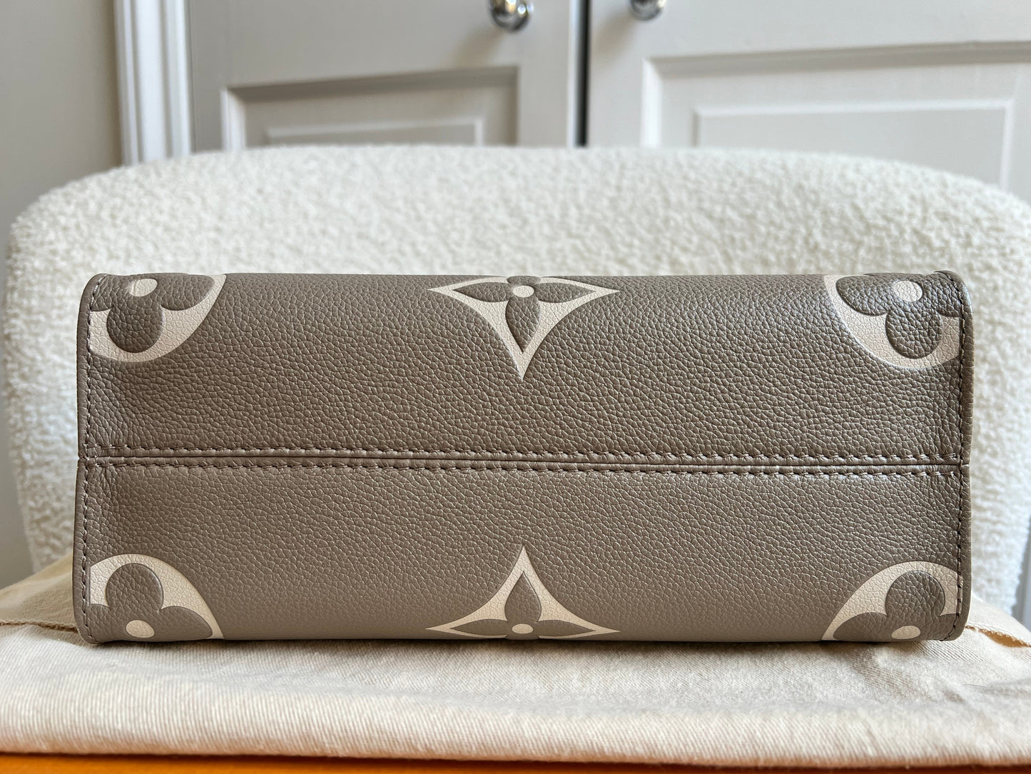 Louis Vuitton On the Go Bicolour PM Empreinte (RRP £2,520)