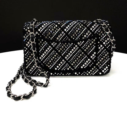 Chanel Chanel 22 Tweed Black Shoulder Bag
