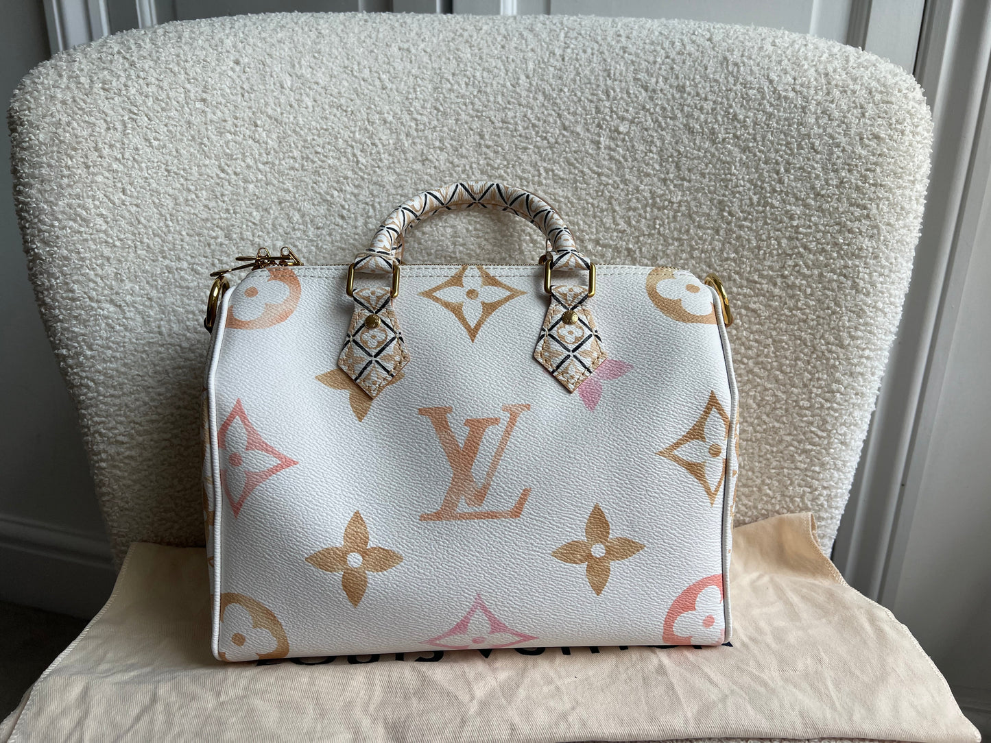 Louis Vuitton Speedy 25 Bandouliere By The Pool 2.0 Giant Monogram (RRP £2030)