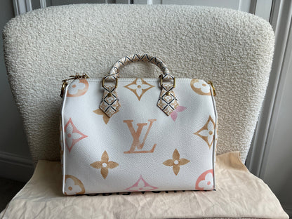 Louis Vuitton Speedy 25 Bandouliere By The Pool 2.0 Giant Monogram (RRP £2030)