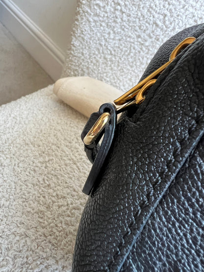 Louis Vuitton Saintonge Black Empreinte