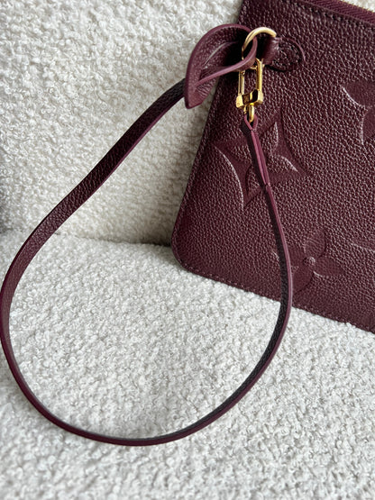 Louis Vuitton Pouch (from Neverfull) Wine Empreinte