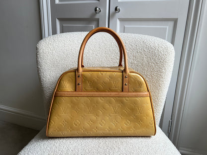 Louis Vuitton Tompkins Square Bag Pearl Monogram Vernis