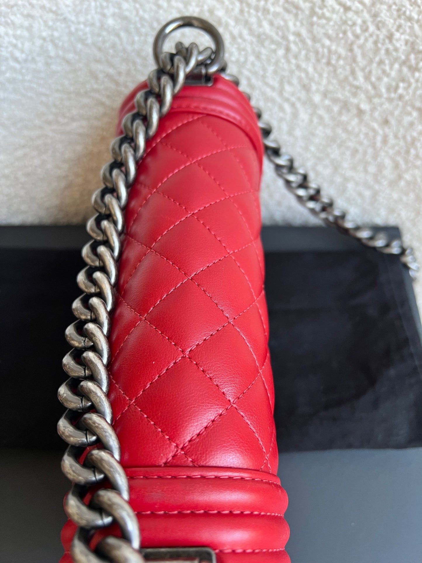 Chanel Small Red Boy Bag (RRP £5,390)