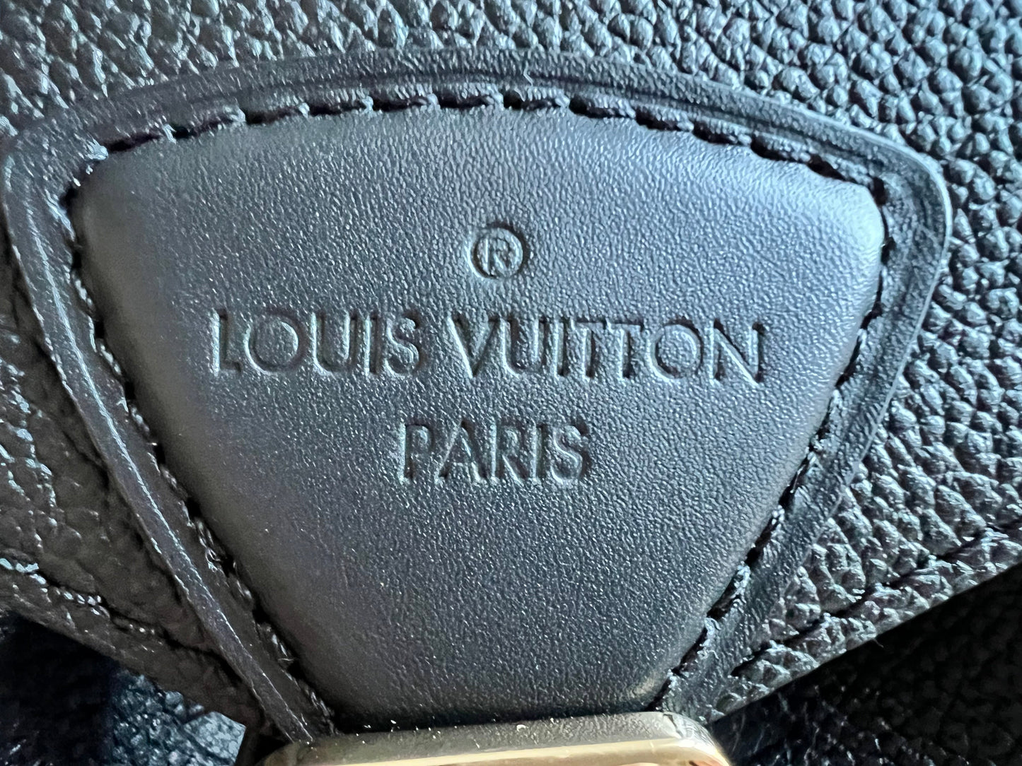 Louis Vuitton Montsouris Backpack Black Empreinte (RRP £2170)