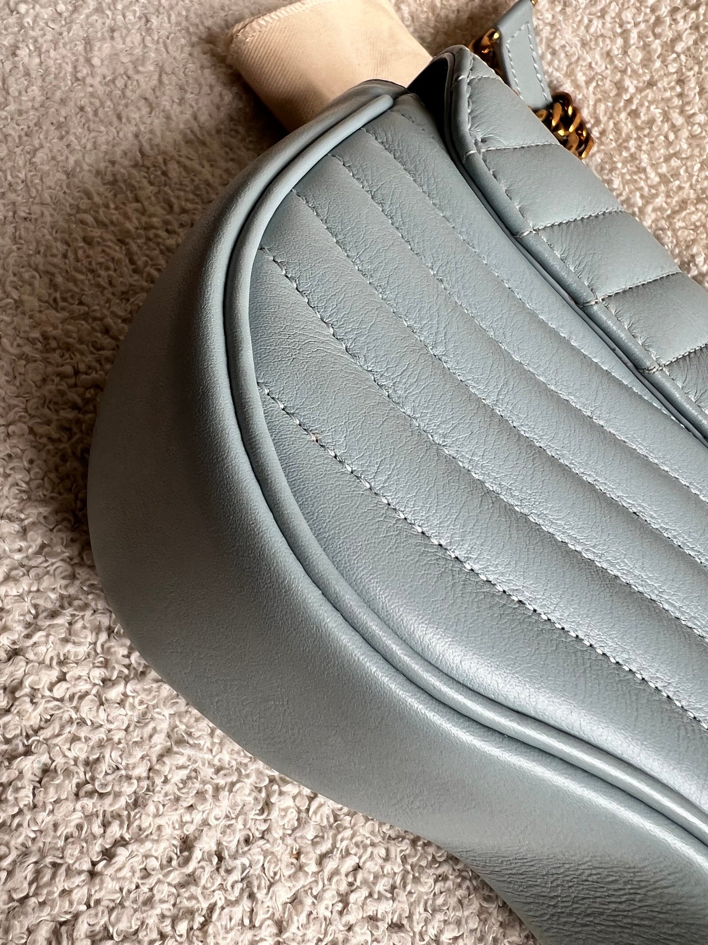 Louis Vuitton New Wave PM Bag in Light Blue