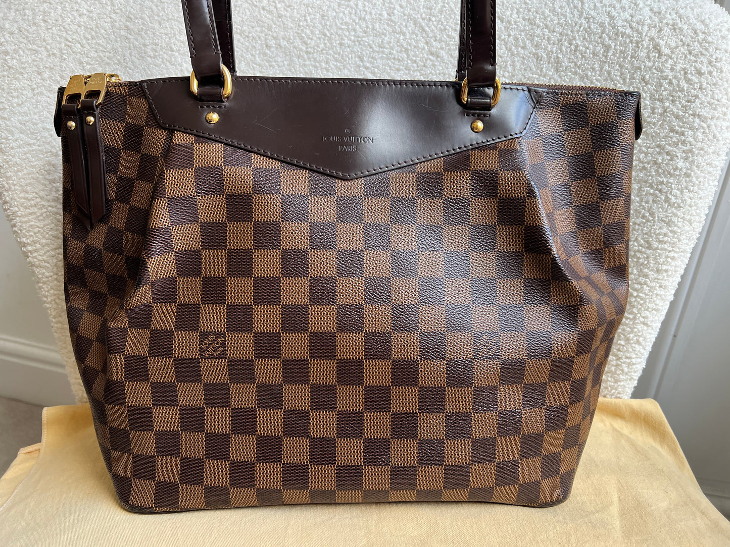 Louis Vuitton Westminster MM Tote Damier Ebene
