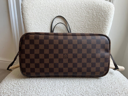 Louis Vuitton Neverfull MM Damier Ebene Cherry Interior (RRP £1,430)