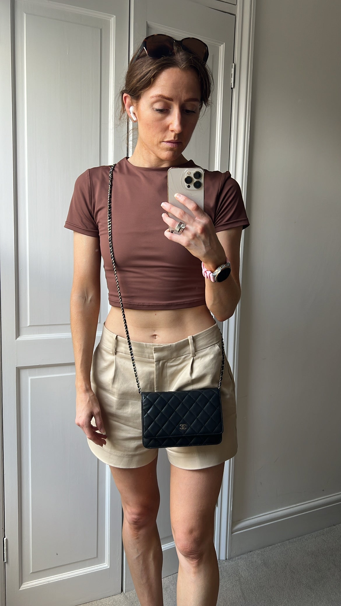 Chanel Wallet on Chain in Black Lambskin Silver Hardware (RRP £2,930)
