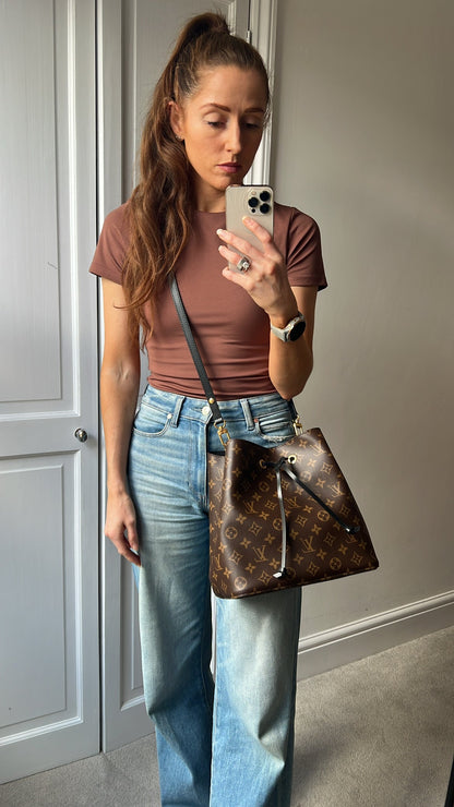 Louis Vuitton Neo Noe Monogram and Black (RRP £1,830)