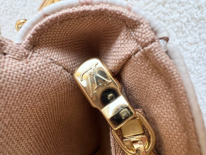 Louis Vuitton Ivy Wallet on Chain Bag Bicolour Monogram Dune Canvas (RRP £1400)