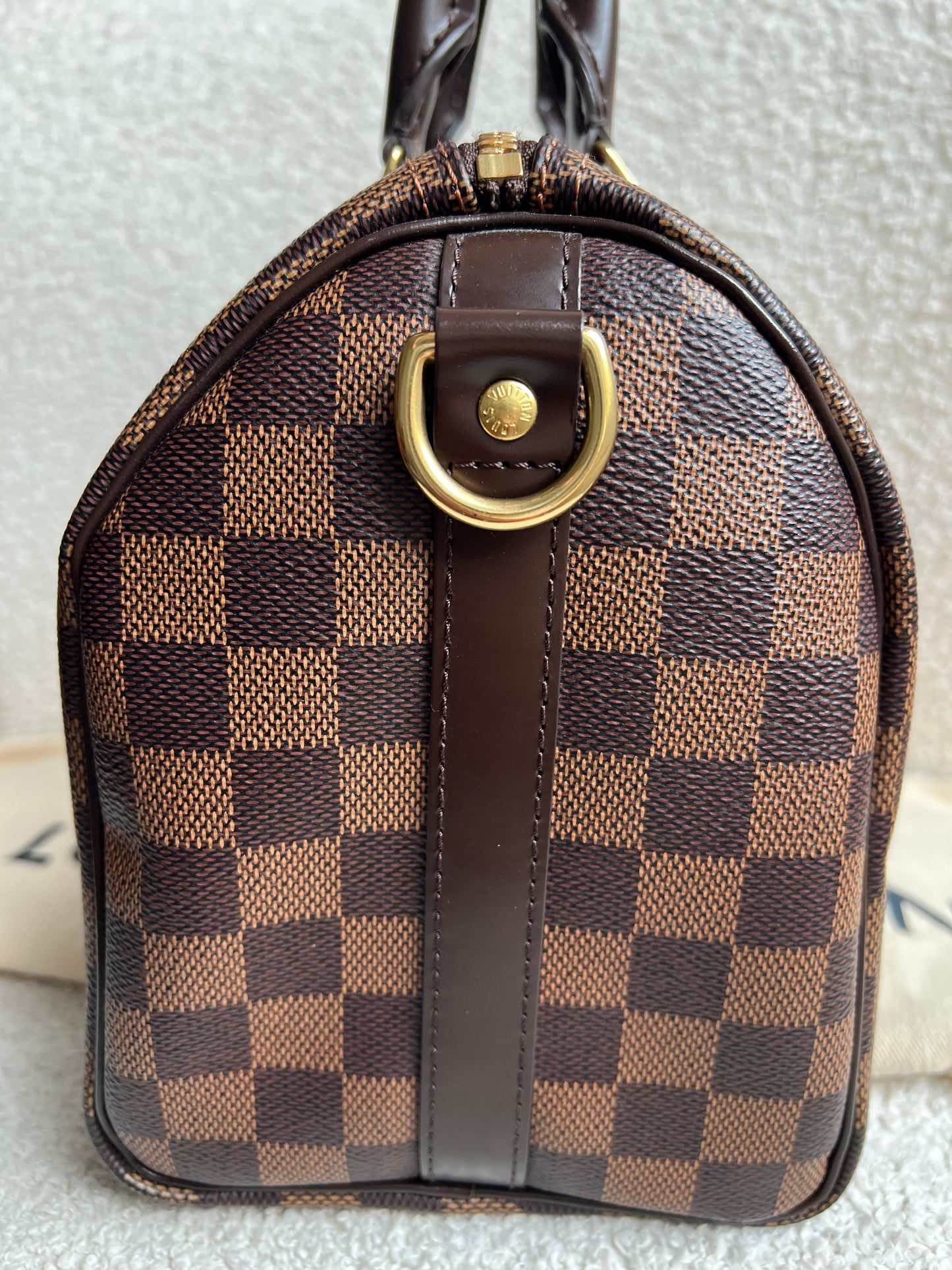 Louis Vuitton Speedy 25 Bandouliere Damier Ebene (RRP £1,470)
