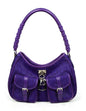Christian Dior Purple Monogram Shoulder Bag