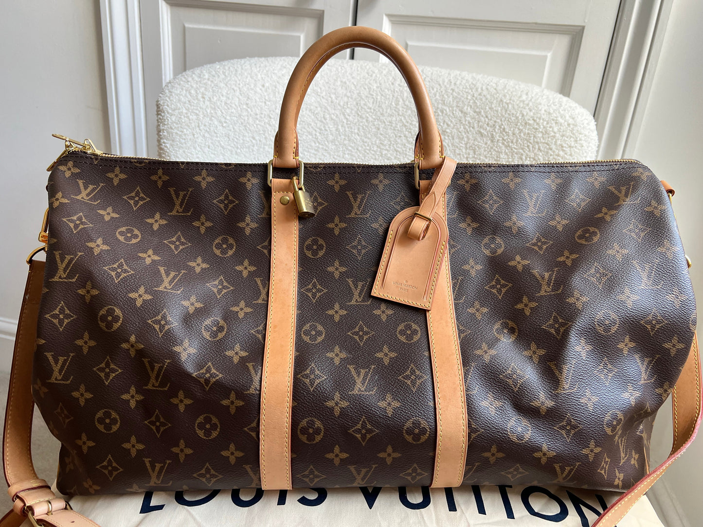 Louis Vuitton Keepall Bandouliere 55 Monogram (RRP £2,050)